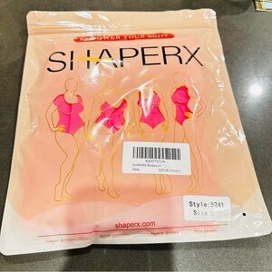 ShaperX Bodysuit Shapewear – Pink – Size L – NEW